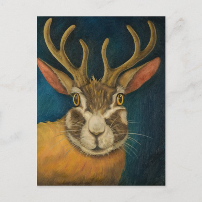 Carte Postale Jackalope (Devant)
