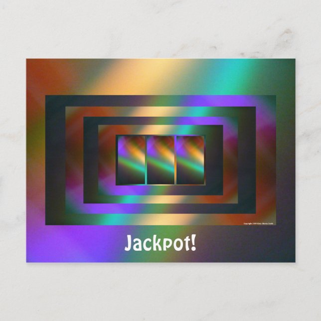 Carte Postale Jackpot ! (Devant)
