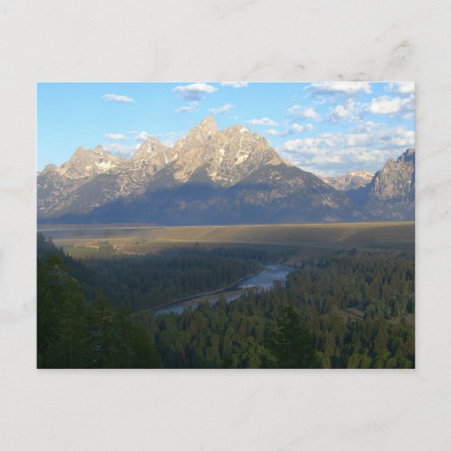 Carte Postale Jackson Hole Mountains (Grand Teton National Park) (Devant)