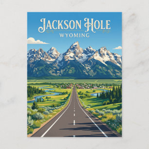Carte Postale Jackson Hole USA
