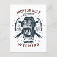 Jackson Hole Wyoming Sac À Dos Gear Retro Travel