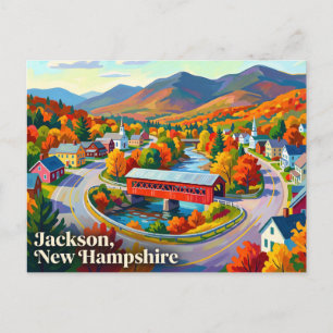 Carte Postale Jackson, New Hampshire, États-Unis