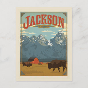 Carte Postale Jackson   Wyoming