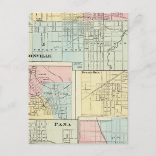 Carte Postale Jacksonville, Edwardsville, Pana