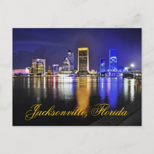 Carte Postale Jacksonville, Floride, États-Unis