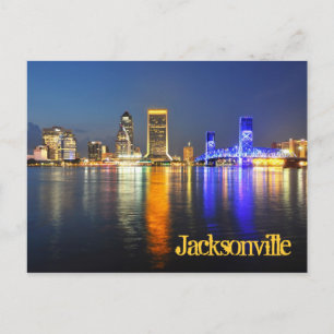 Carte Postale Jacksonville, Floride, États-Unis