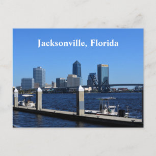 Carte Postale Jacksonville, Floride Riverfront