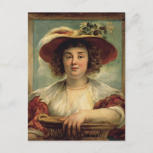 Carte Postale Jacob Jordaens - Portrait de la fille de l'artiste