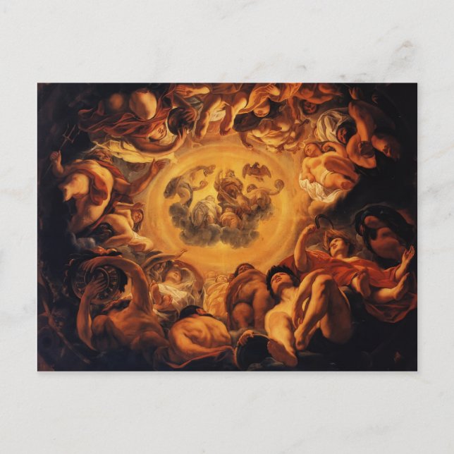 Carte Postale Jacob Jordaens- Psyché animée par Olympus (Devant)