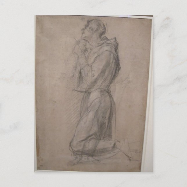 Carte Postale Jacopo Pontormo - Saint François (Devant)