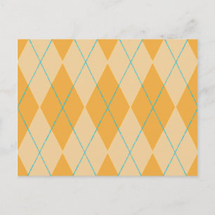 Carte Postale Jacquard orange