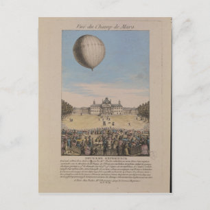 Carte Postale Jacques Alexandre Cesar Charles