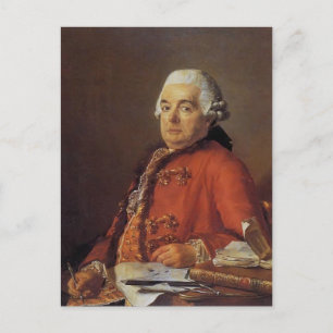 Carte Postale Jacques David- Portrait de Jacques François