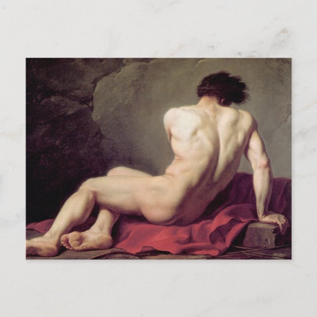 Carte Postale Jacques-Louis David - Patrocle (Devant)