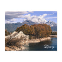Jade Dragon Snow Mountain en Lijiang, Chine