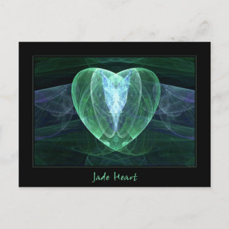 Carte Postale Jade Heart