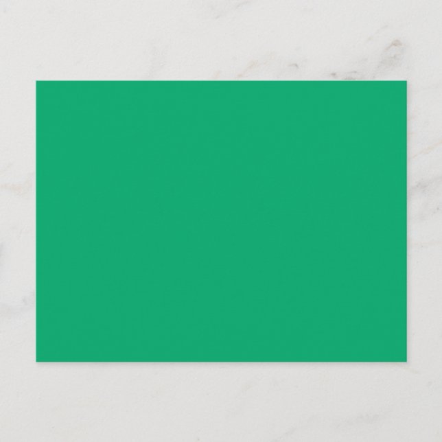 Carte Postale Jade High End Solid Coloré (Devant)