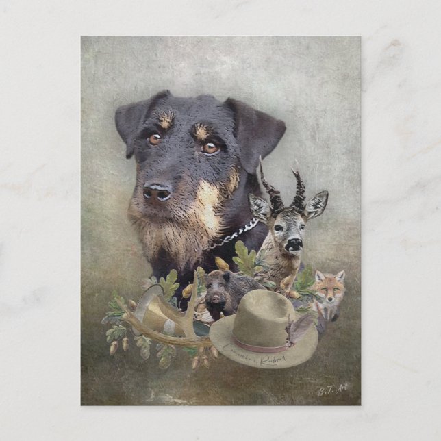Carte Postale Jagdterrier (Devant)