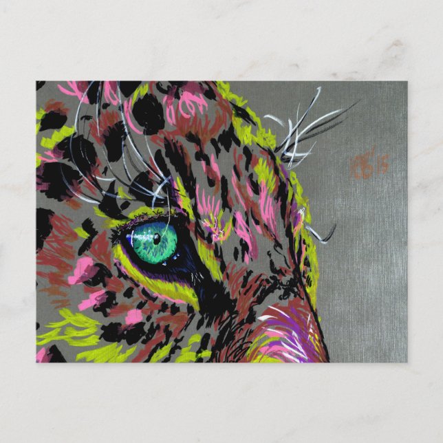 Carte Postale Jaguar 1 (Devant)