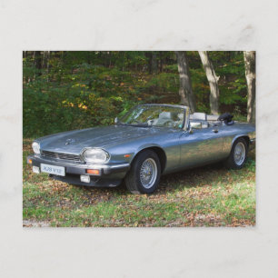Carte Postale Jaguar XJS V12 Cabriolet