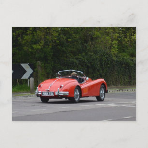 Carte Postale Jaguar XK140
