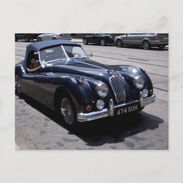 Carte Postale Jaguar XK 120 (Devant)
