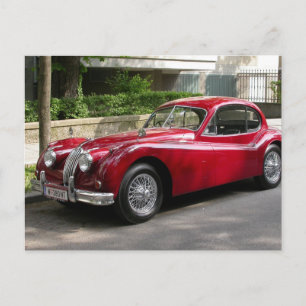 Carte Postale Jaguar XK 120 FHC