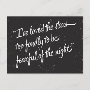 Carte Postale J'Ai Aimé Les Étoiles