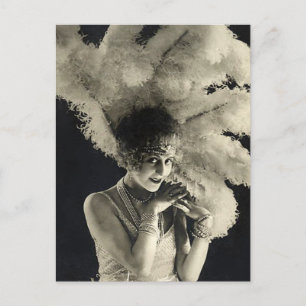 Carte Postale J'ai des plumes sur la tête