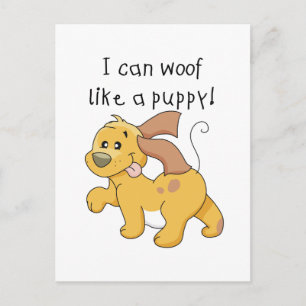 Carte Postale J'ai eu des maux de T-shirts et cadeaux chiots