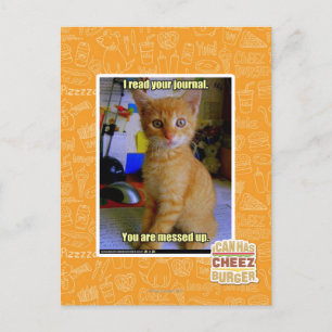 Carte Postale J'ai lu votre journal