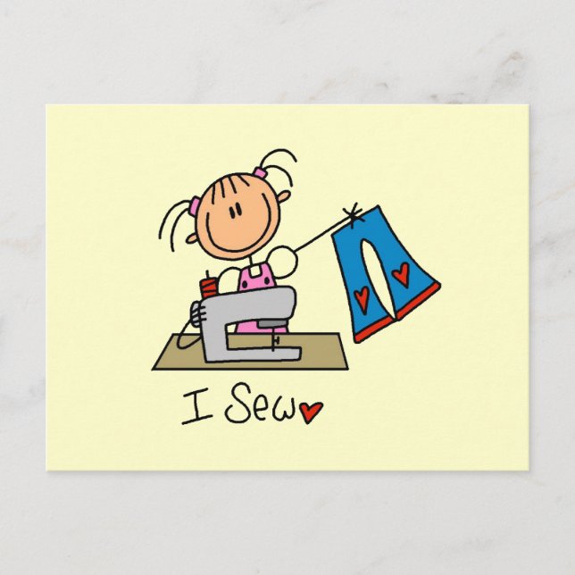 Carte Postale J'ai mâché (Devant)