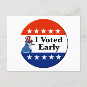 Carte Postale J'Ai Voté Aux Élections Du Début De 2026