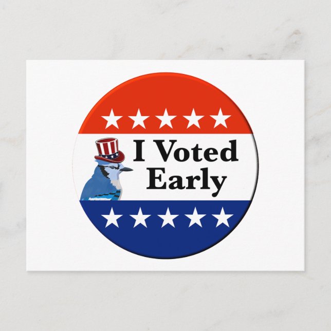 Carte Postale J'Ai Voté Aux Élections Du Début De 2026 (Devant)