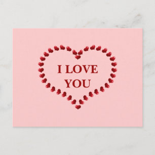 CARTE POSTALE J'AIME .......