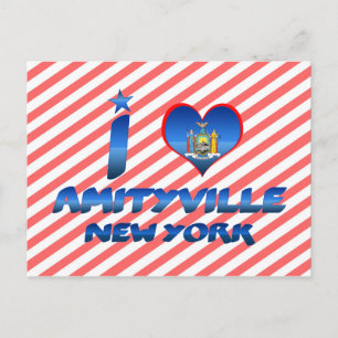 Carte Postale J'aime Amityville, New York