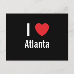 Carte Postale J'aime Atlanta
