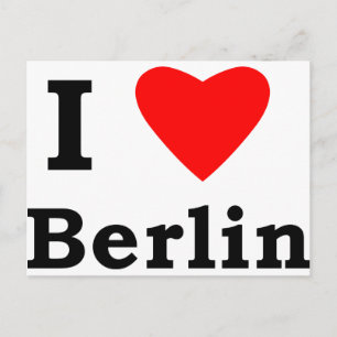 Carte Postale J'aime Berlin