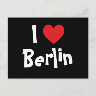Carte Postale J'aime Berlin