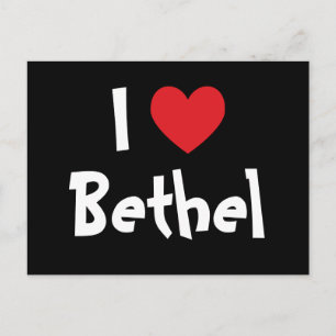 Carte Postale J'aime Bethel
