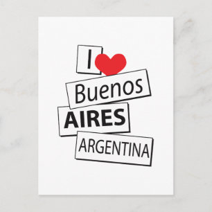 Carte Postale J'aime Buenos Aires