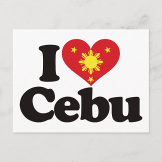 Carte Postale J'Aime Cebu