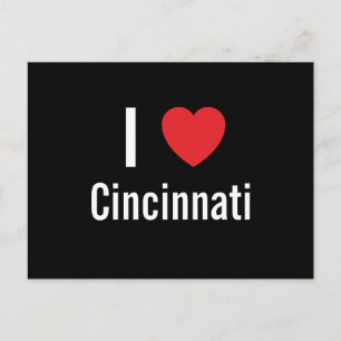 Carte Postale J'aime Cincinnati