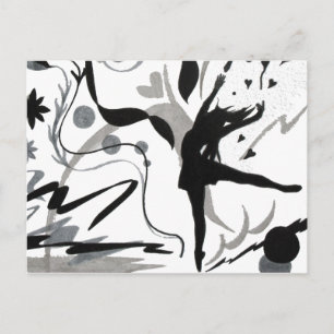 Carte Postale J'Aime Danser !