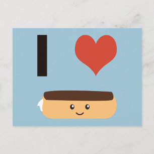 Carte Postale J'aime Eclair