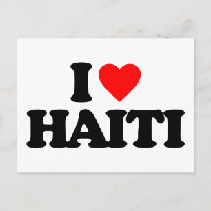 CARTE POSTALE J'AIME HAÏTI