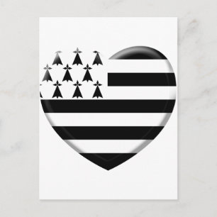 Carte Postale j'aime la Bretagne