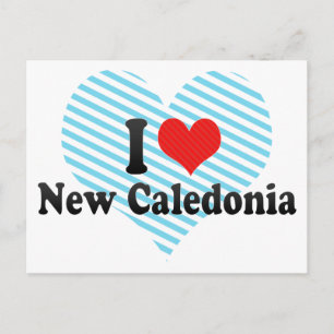 Carte Postale J'aime la Nouvelle-Calédonie