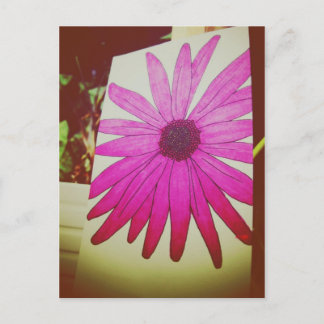 Carte Postale J'aime le courrier - Tournesol