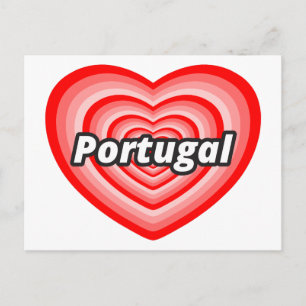 Carte Postale J'aime le Portugal
